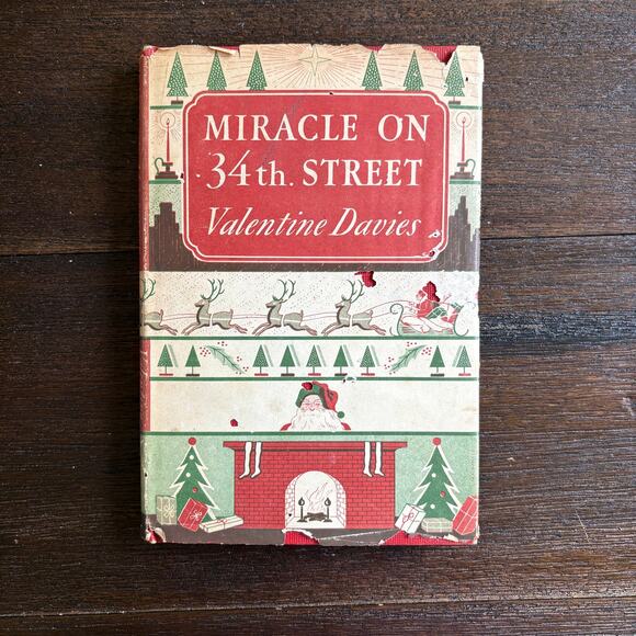 Vintage 1947 Book Club Edition of MIRACLE ON 34th. STREET - Picture 1 of 15